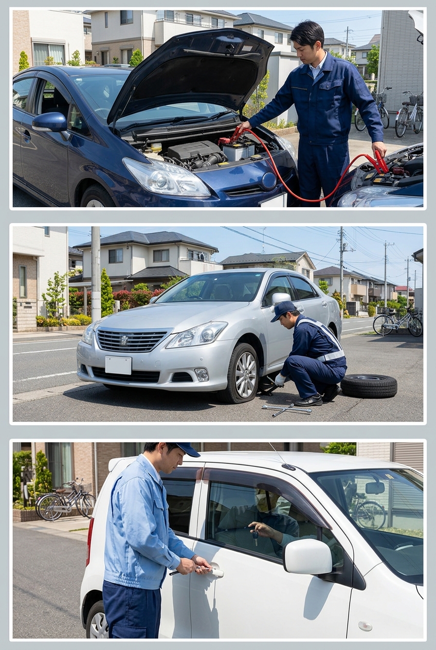 どんなカートラブルでも迅速に解決します